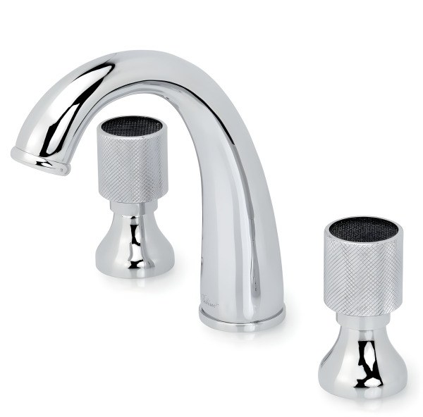 Смеситель для раковины Boheme Royal Cristal Black 277, хром