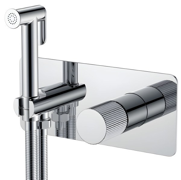 Гигиенический душ Boheme Stick 127-CRCR.3 со смесителем, хром