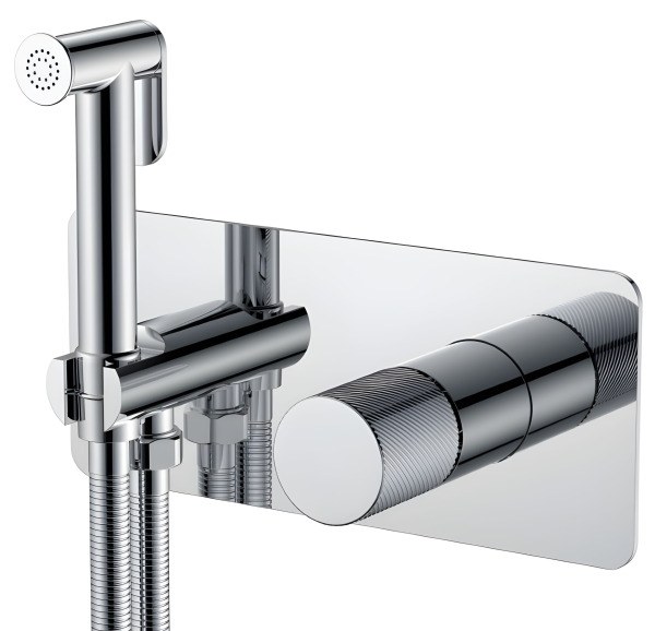 Гигиенический душ Boheme Stick 127-CRCR.4 со смесителем, хром