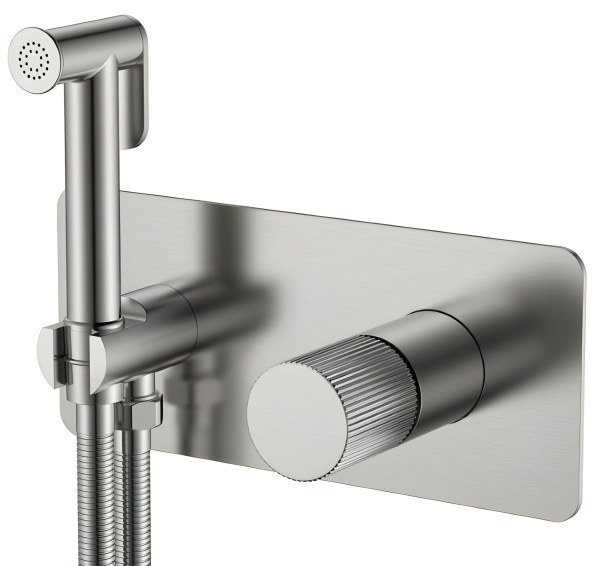 Гигиенический душ Boheme Stick 127-NB.3 со смесителем, никель