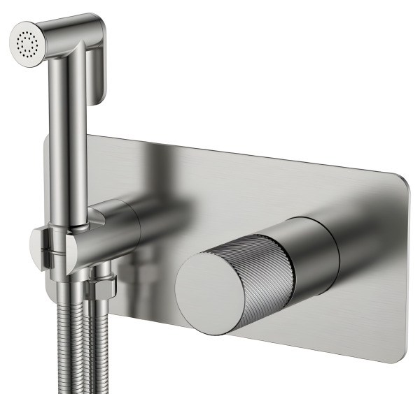 Гигиенический душ Boheme Stick 127-NB.4 со смесителем, никель