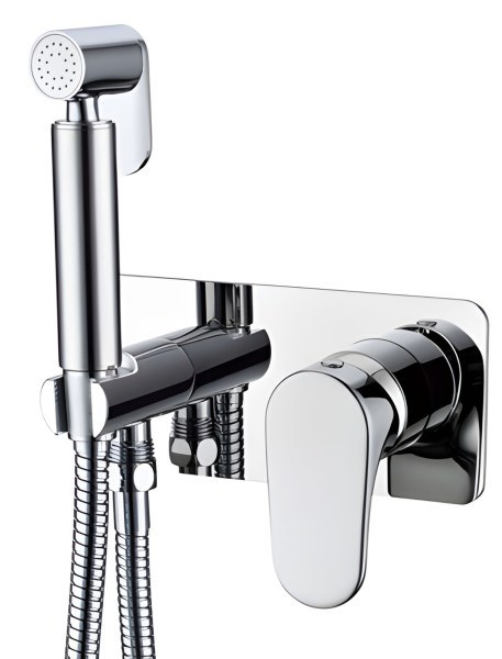 Гигиенический душ Boheme Spectre 457-CR со смесителем, хром