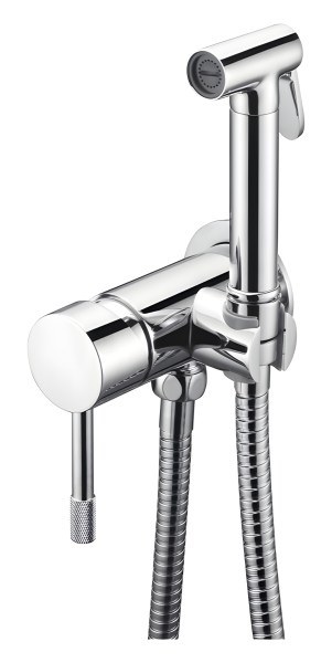 Гигиенический душ Boheme Uno 467-CR со смесителем, хром