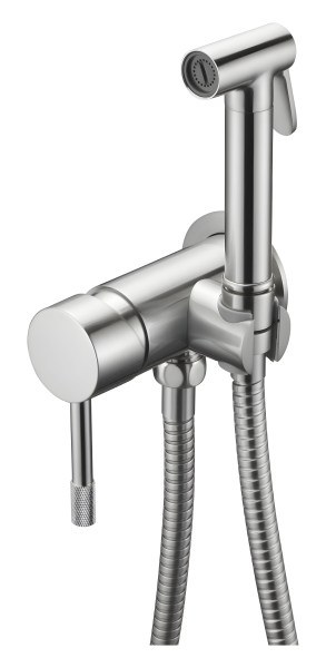Гигиенический душ Boheme Uno 467-NB со смесителем, никель