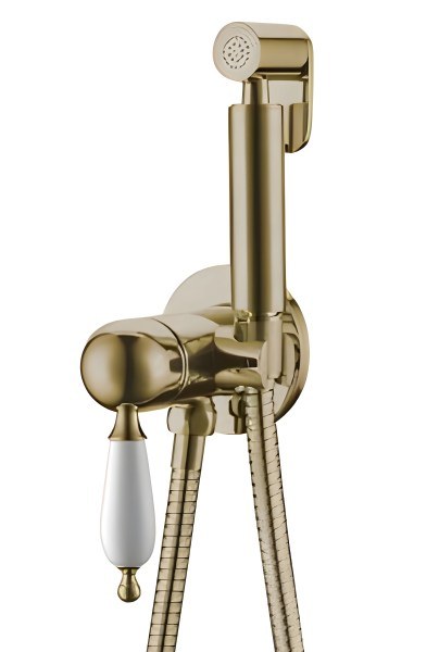 Гигиенический душ Boheme Medici 434 со смесителем, бронза