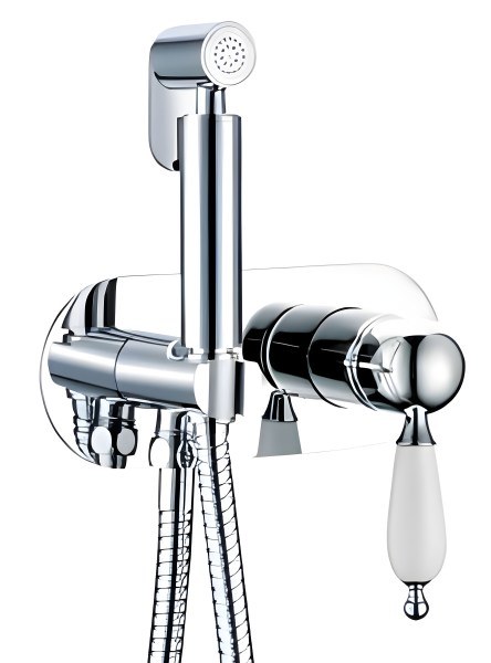 Гигиенический душ Boheme Brillante Ripresa 426 со смесителем, хром