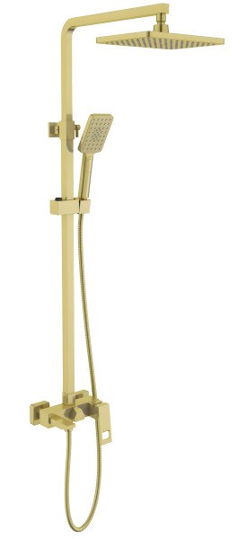 Душевая система Timo Briana SX-7130/17 с изливом, матовое золото