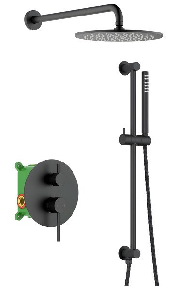 Душевая система Timo Saona SX-2309/03SM , черная матовая