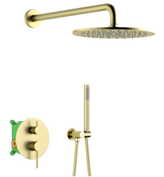 Душевая система Timo Saona SX-2369/17SM, матовое золото