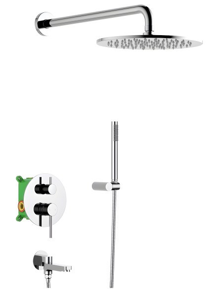 Душевая система Timo Saona SX-2379/00SM с изливом, хром
