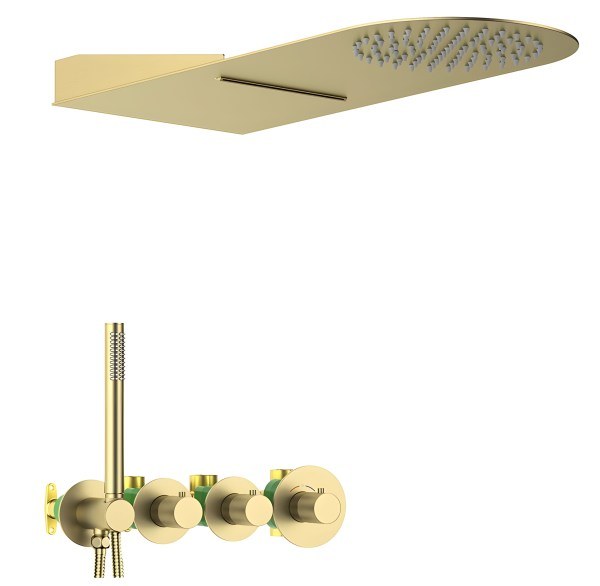 Душевая система Timo Saona SX-2350/17SM, матовое золото