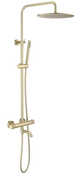 Душевая система Timo Saona SX-2380/17 с изливом, матовое золото