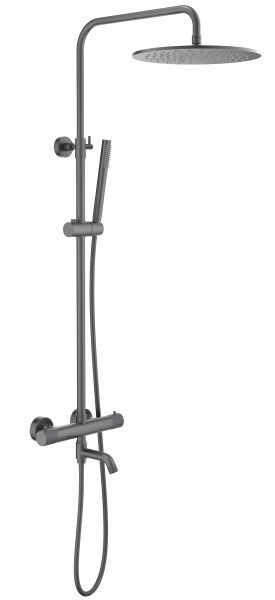 Душевая система Timo Saona SX-2380/18 с изливом, черное золото