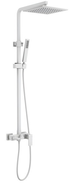 Душевая система Timo Selene SX-1030/16 с изливом, белая матовая