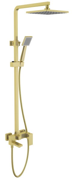 Душевая система Timo Selene SX-2013/17 с изливом, матовое золото