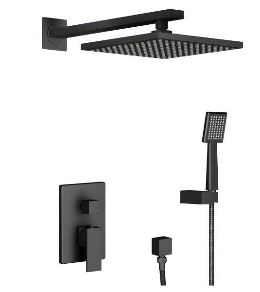 Душевая система Timo Selene SX-2069/03SM, черная матовая