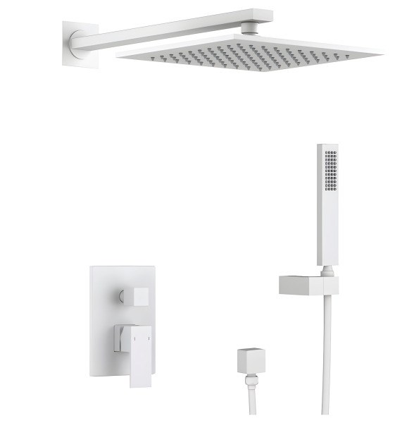 Душевая система Timo Selene SX-2069/16SM, белая матовая