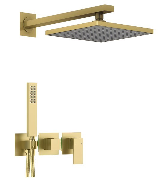 Душевая система Timo Selene SX-2169/17SM, матовое золото