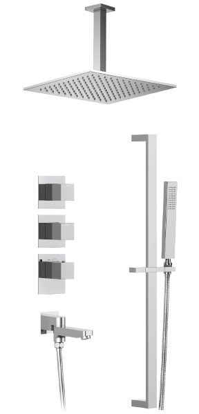 Душевая система Timo Selene SX-2239/00SM с изливом, хром