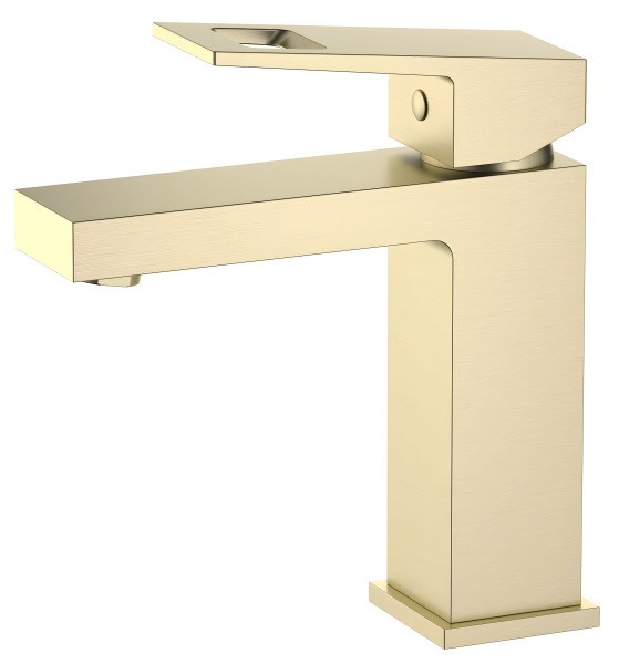 Смеситель для раковины Timo Briana 7161/17F, матовое золото