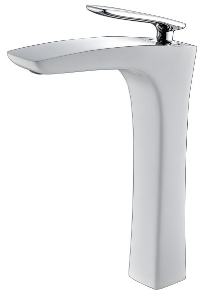 Смеситель для раковины Timo Helmi 4011/00-16F, белый матовый