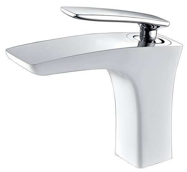 Смеситель для раковины Timo Helmi 4061/00-16F, белый матовый