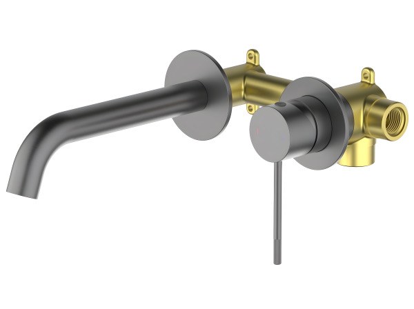 Смеситель для раковины Timo Saona 2372/18SM, черное золото