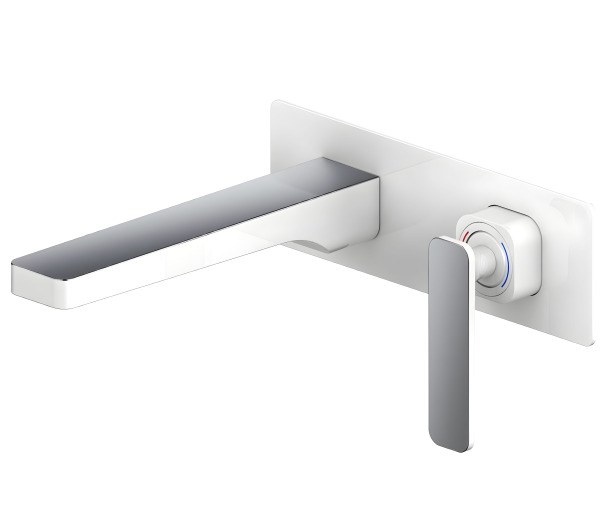 Смеситель для раковины Timo Torne 4371/00-16SM, белый матовый