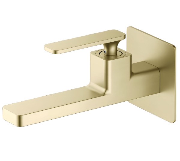 Смеситель для раковины Timo Torne 4372/17SM, матовое золото