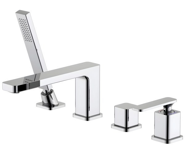 Смеситель на борт ванны Timo Torne 4330/00Y с душем, хром