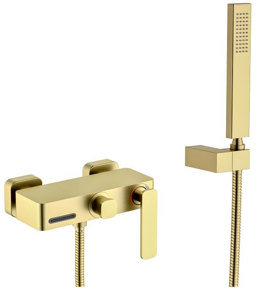 Смеситель для ванны Timo Torne 4314/17Y с душем, матовое золото