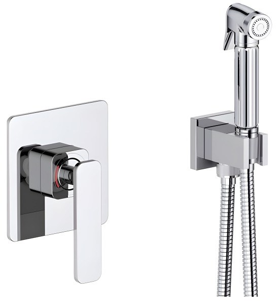 Гигиенический душ Timo Torne 4389/00SM со смесителем, хром