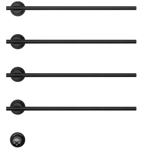 Полотенцесушитель электрический Wonzon&amp;Woghand Dortmund WW-A364-MB 58x61