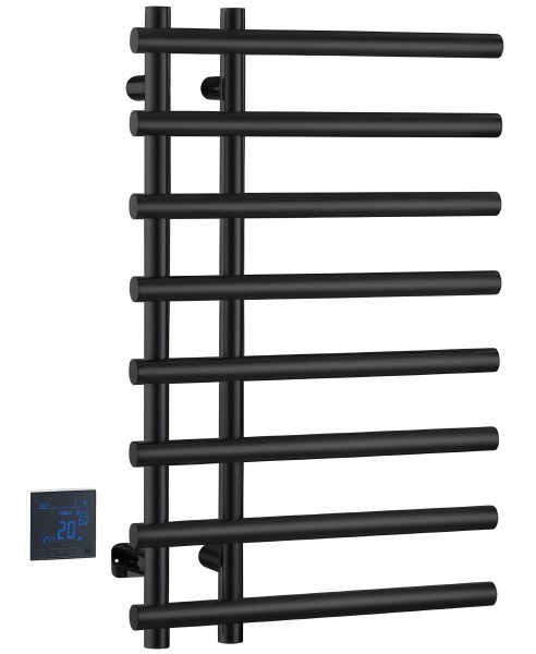 Полотенцесушитель электрический Boheme Uno 722-B 50x80, черный матовый