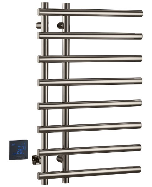 Полотенцесушитель электрический Boheme Uno 722-NB 50x80, никель