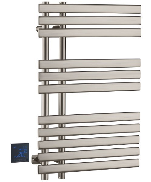 Полотенцесушитель электрический Boheme Venturo 723-NB 50x80, никель