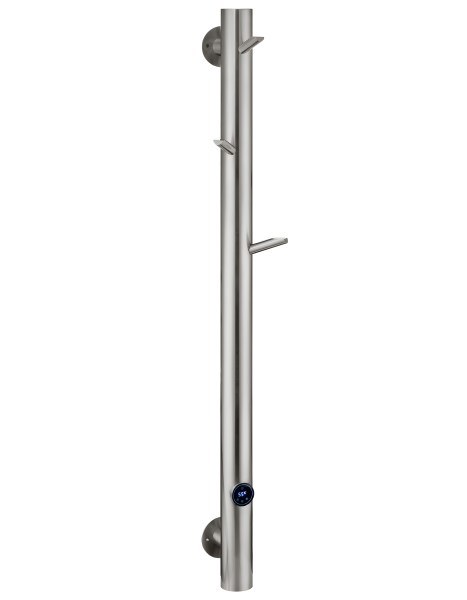 Полотенцесушитель электрический Boheme Uno 724-NB 20x150, никель