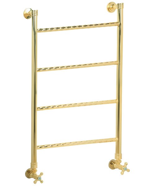 Полотенцесушитель водяной Boheme Tradizionale 706 50x79 , золото