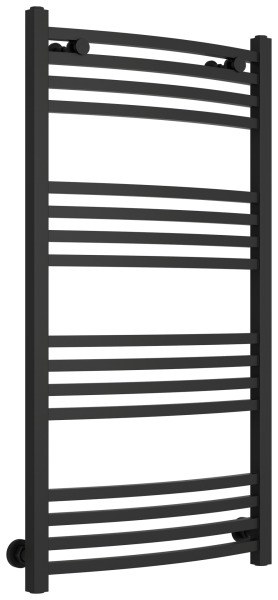 Полотенцесушитель водяной Сунержа Аркус 50x100, тёмный титан муар