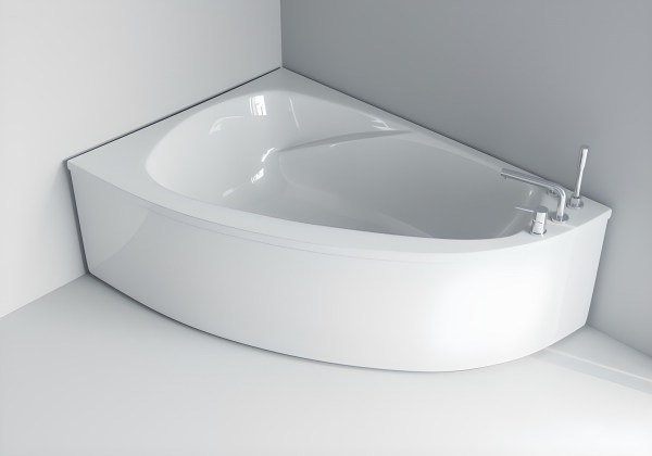 Ванна Астра-Форм Тиора 155x105 L белая матовая