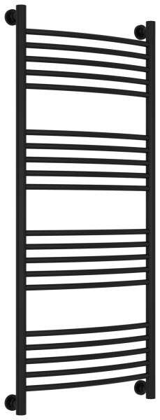 Полотенцесушитель водяной Сунержа Богема+ выгнутая 50x120, черный матовый