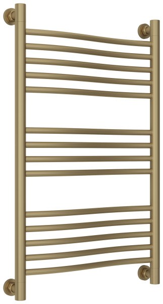 Полотенцесушитель водяной Сунержа Флюид+ 50x80, матовое золото