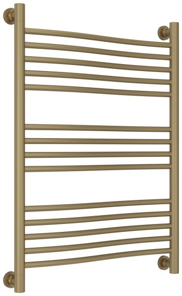 Полотенцесушитель водяной Сунержа Флюид+ 60x80, матовое золото