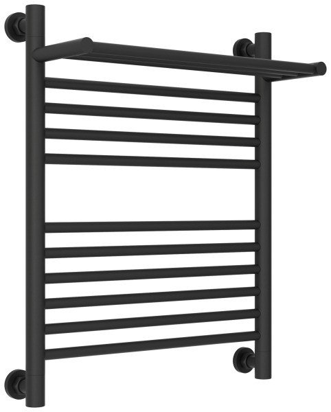 Полотенцесушитель водяной Сунержа Богема+ с полкой 50x60, тёмный титан муар