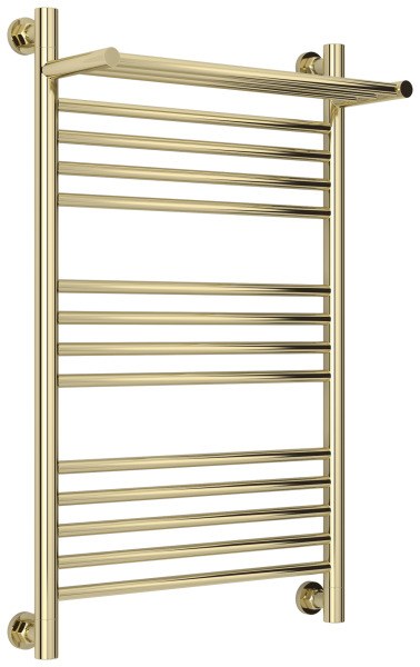 Полотенцесушитель водяной Сунержа Богема+ с полкой 50x80, шампань