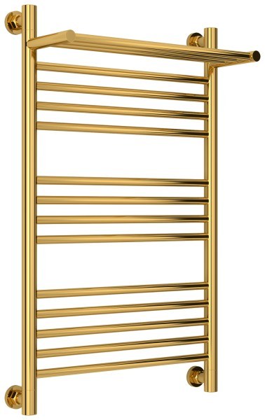 Полотенцесушитель водяной Сунержа Богема+ с полкой 50x80, золото