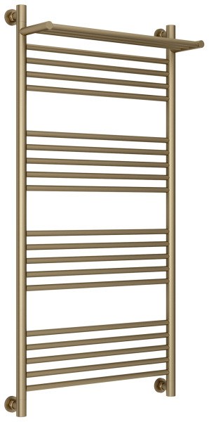 Полотенцесушитель водяной Сунержа Богема+ с полкой 60x120, золотой шелк