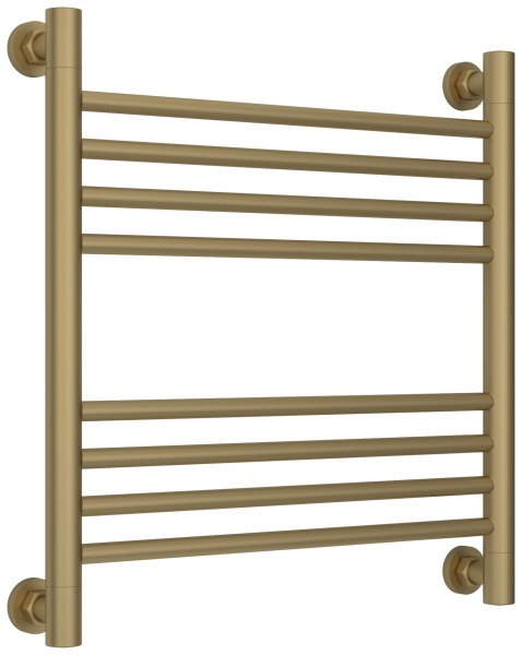 Полотенцесушитель водяной Сунержа Богема+ прямая 50x50, матовое золото