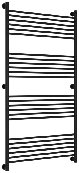 Полотенцесушитель водяной Сунержа Богема+ прямая 80x150, черный матовый
