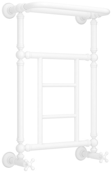 Полотенцесушитель водяной Сунержа Ренессанс 1452 40x66, белый матовый